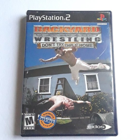 Backyard Wrestling Don't Try This At Home - Playstation 2 Game PS2 - Picture 1 of 3